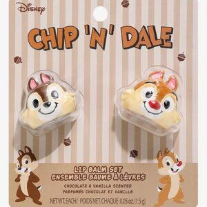 Disney Chip 'N' Dale Lip Balm Duo Set BRAND NEW
